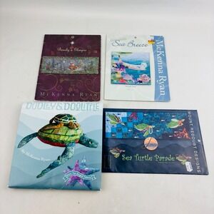 Quilt Pattern Lot Dudley‎ Doolittle Sea Breeze Turtle Parade Bearly Glimpse Ryan